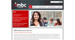 Desktop Screenshot of mbcemployment.com.au